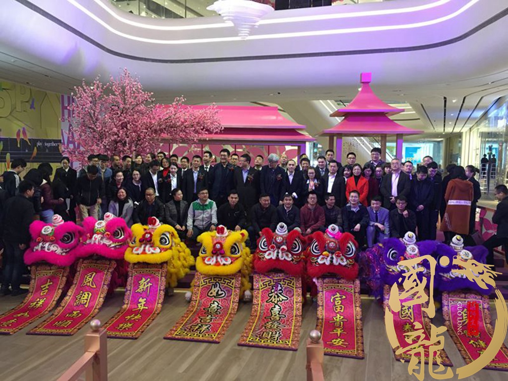 合肥商场舞狮表演